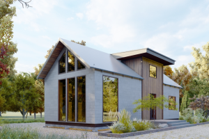 Каркасно-деревянный дом!