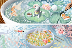 Азия. Эскизы для E-story