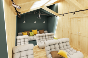 Мини-кинотеатр в студ.общежитии