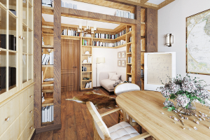 Кабинет(квартира в Подмосковье)