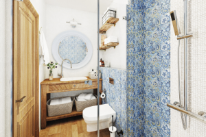 Душевая(квартира в Подмосковье)