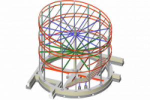 Вид на каркас