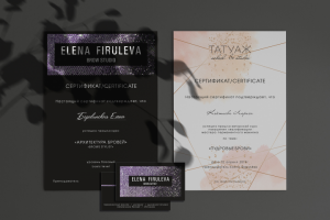 Фирменный стиль для бьюти-мастера