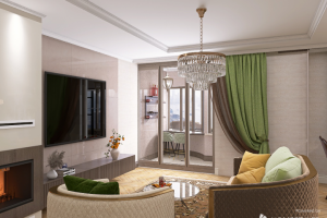 Дизайн-проект 3-х комнатной квартиры