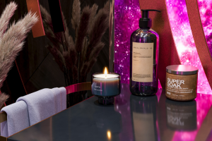 The universe in the restroom