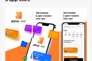 Дизайн система и брендинг для приложения таск трекер «Parus task