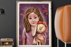 Портрет цифровой