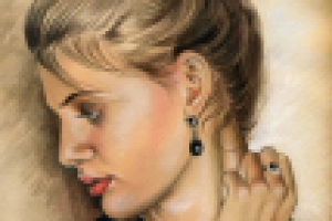 портрет девушки