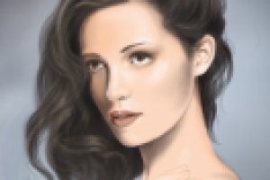 портрет девушки