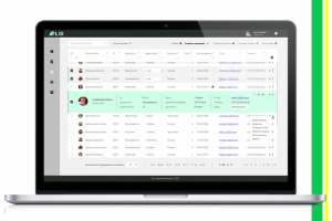 Таблица с анкетами сотрудников