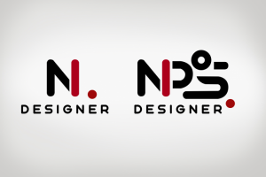 Логотип для веб-дизайнера Nipos