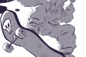 фанарт по готовому персонажу