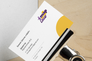 Визитка для Бизнес Школы "i-MAP"