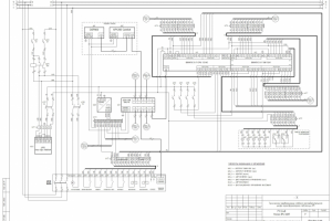 Схема АВР РУ-0,4кВ ТП