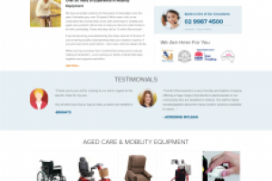 Aged-Care & Mobility Equipment Sydney | Comfort Discovered