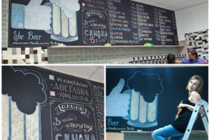 Оформление меловой доски