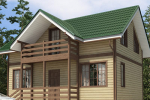 каркасный дом