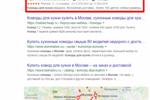 Москва - Топ 1 Google - Комод для кухни