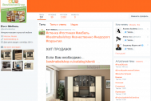 Создание и администрирование страницы TW для интернет-магазина