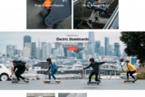 Верстка главной страницы магазина