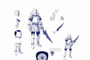 работа на конкурс по разработке персонажа