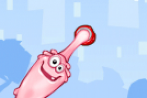 PullGum. Анимация персонажа. Полет