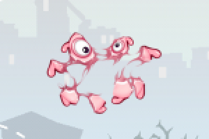 PullGum. Анимация персонажа. Разрезание