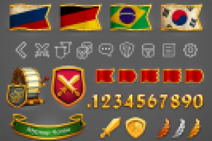 Sword vs Sword. Элементы интерфейса