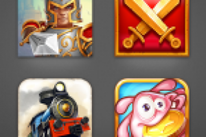 Иконки мобильных приложений