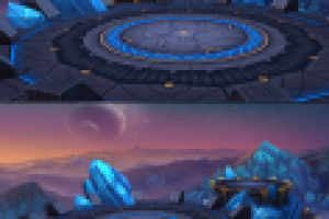 Sword vs Sword. Ice arena. Игровая зона 3