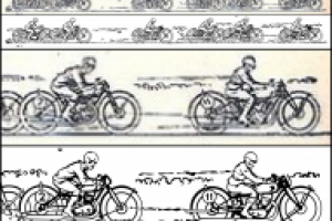 Мотоциклисты (отрисовка)