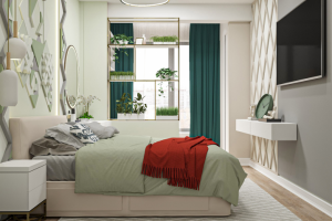 Спальня в этно. стиле