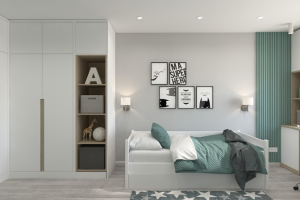 Дизайн интерьера детской 13,6 квм