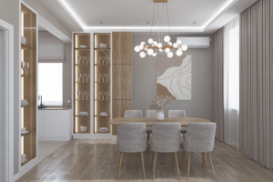 Дизайн интерьера дома 58,3 квм