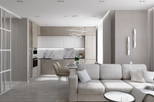 Дизайн интерьера квартиры 35,0 квм