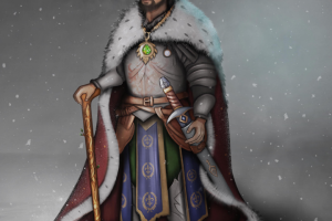 Концепт - арт персонажа Король Северных земель