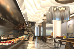 Ресторан, отель Radisson Blue