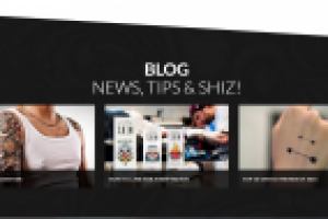 Вёрстка шаблона сайта тату-салона