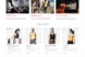 Вёрстка шаблона Biruang