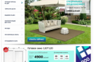 Верстка интернет-магазина окон Windeck