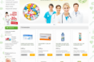 Готовый интернет-магазин лекарства (онлайн-аптека)