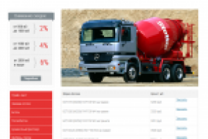 Дизайн для компании "Мосбетон" (продажа бетона)