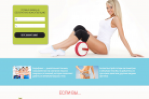 Дизайн Landing Page "Бодифлекс, диеты, фитнес"