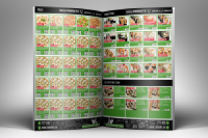 Меню доставки разворот