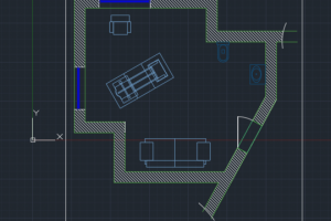 План схема квартиры (без размеров)