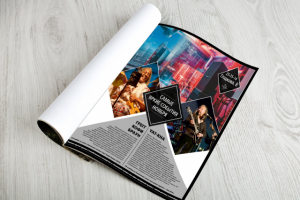 Верстка статьи для журнала