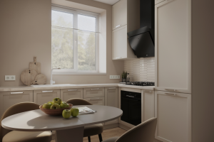 Кухня в загородном доме