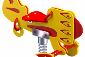 Качалка на пружине - Самолет