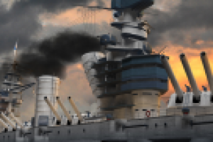 Линкор Парижская Коммуна - главный калибр