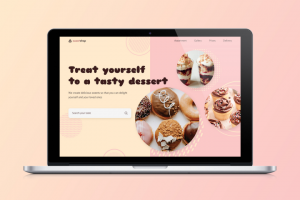 Сайт магазина "Sweetshop"